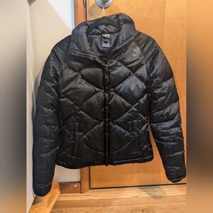 The North Face Black 550 Puffer Jacket, Size XS